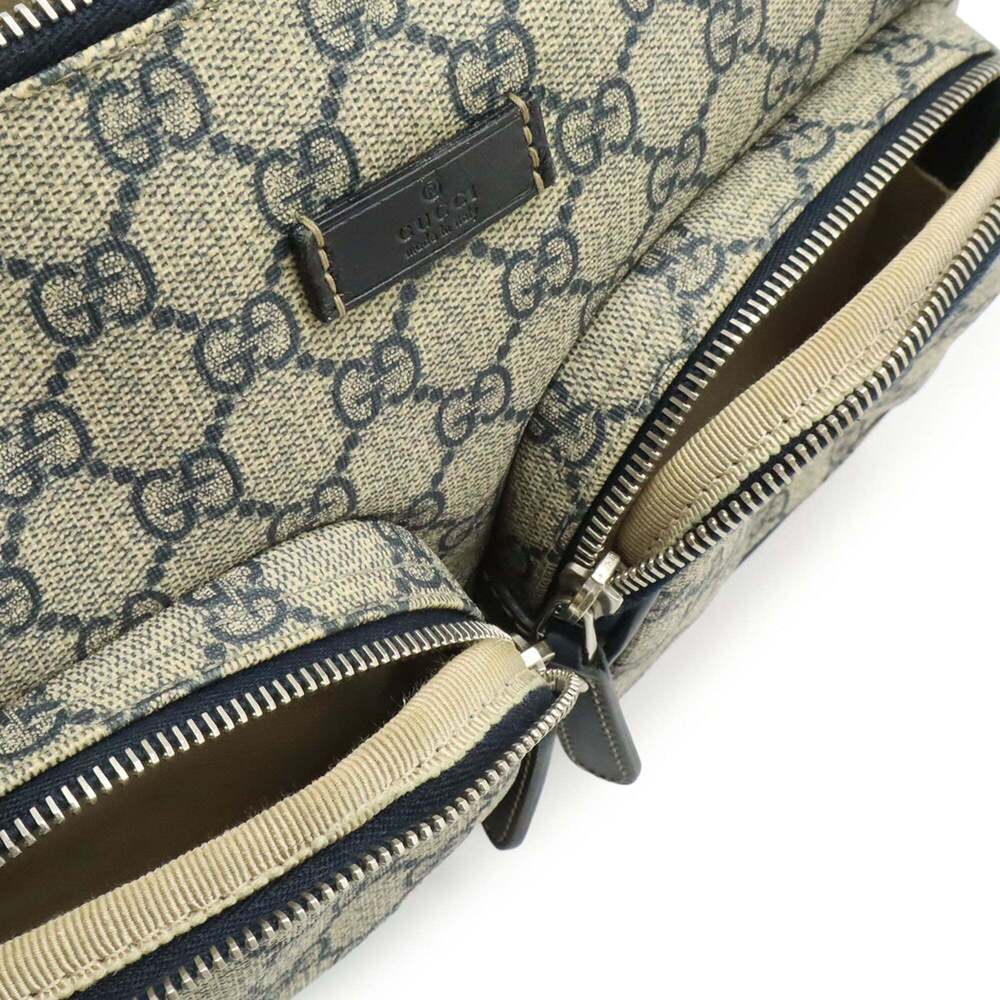 GUCCI Authentic Cream Leather Shoulder Bag - Picture 9 of 10